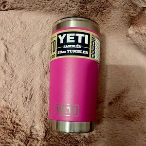 YETI Pink Rambler 20 oz Tumbler